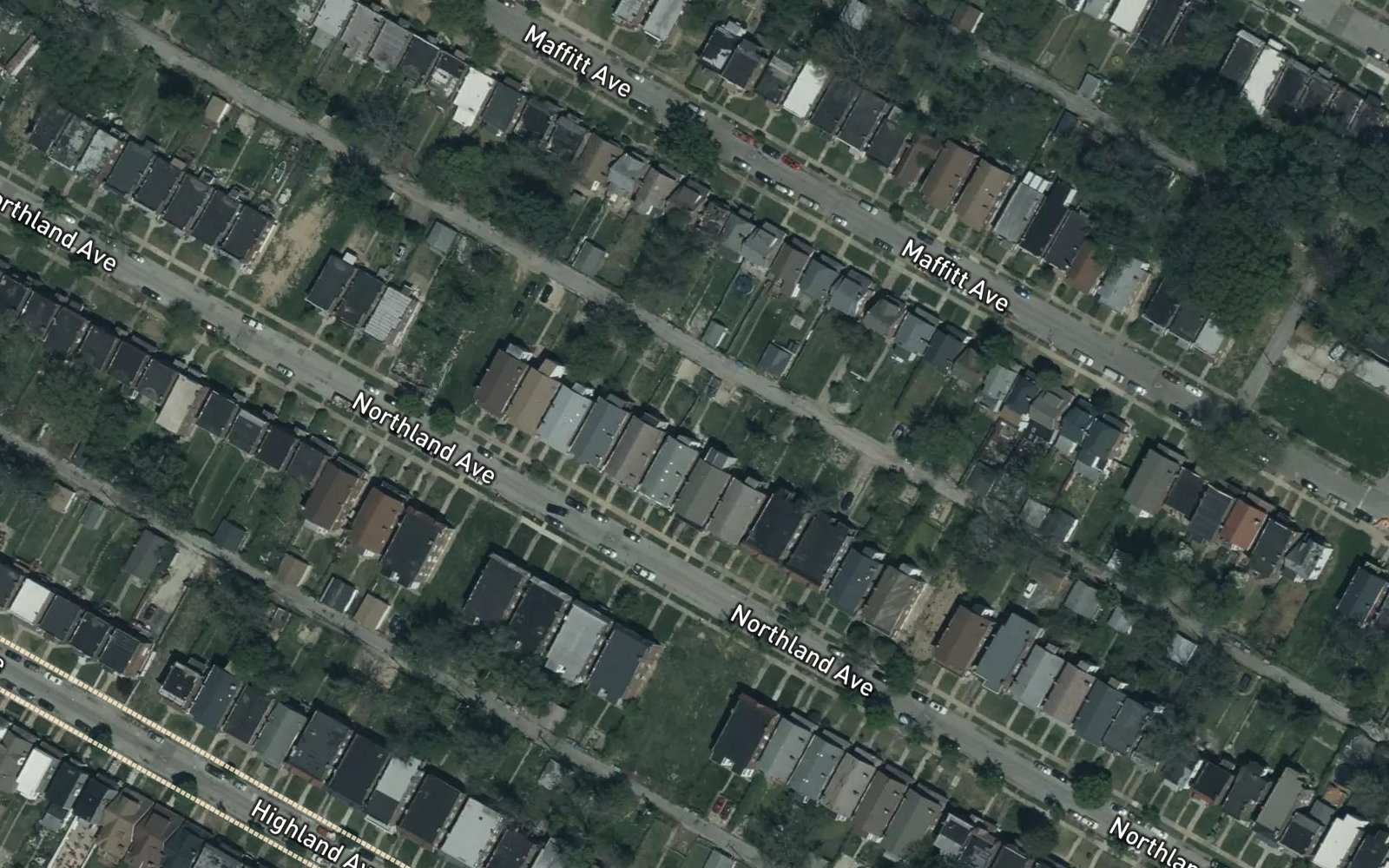 Aerial view of Saint Louis, MO