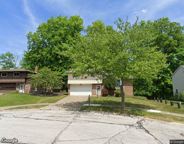 Aerial view of Bedford Heights, OH