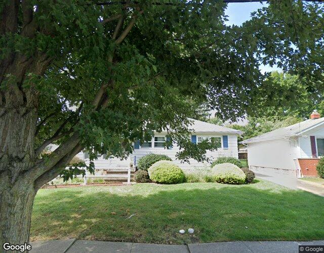 Aerial view of Parma Heights, OH