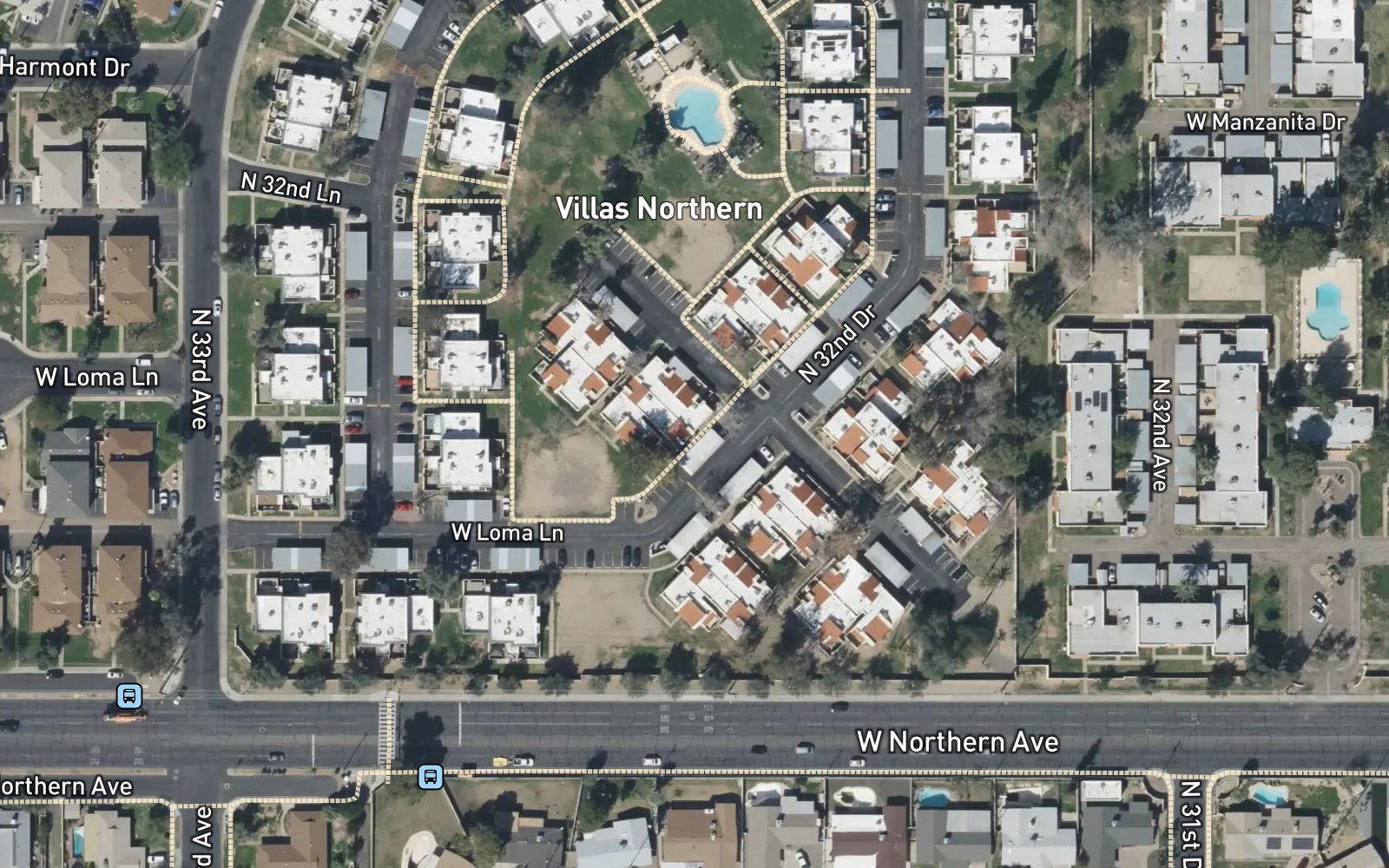 View of the property's location