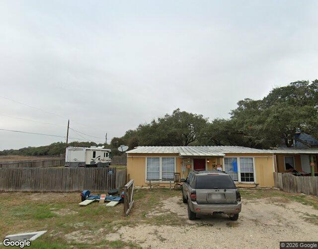 Aerial view of Rockport, TX