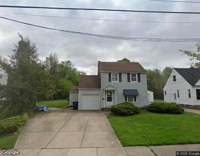 Aerial view of Lyndhurst, OH