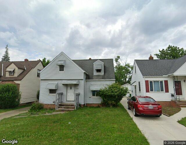 Aerial view of Maple Heights, OH